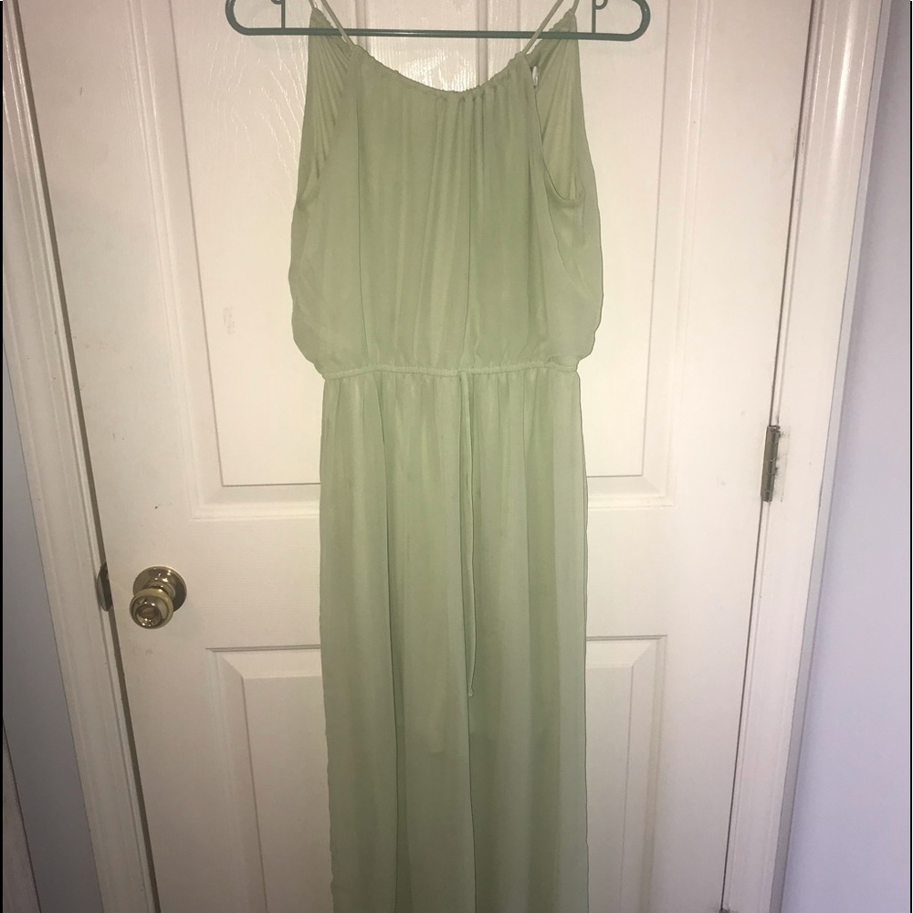 Light Green Maxi Dress